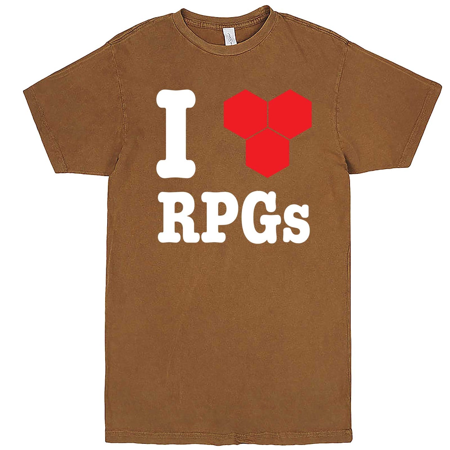  "I Love Role-Playing Games" men's t-shirt Vintage Camel