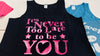 It's Never Too Late To Be You - stars & hearts design