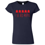 "I See Red Meeple" women's t-shirt Navy Blue