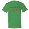  "I See Red Meeple" men's t-shirt Irish-Green