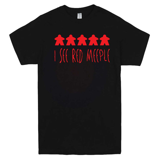  "I See Red Meeple" men's t-shirt Black