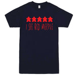  "I See Red Meeple" men's t-shirt Navy-Blue