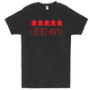  "I See Red Meeple" men's t-shirt Vintage Black