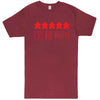  "I See Red Meeple" men's t-shirt Vintage Brick