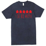  "I See Red Meeple" men's t-shirt Vintage Denim