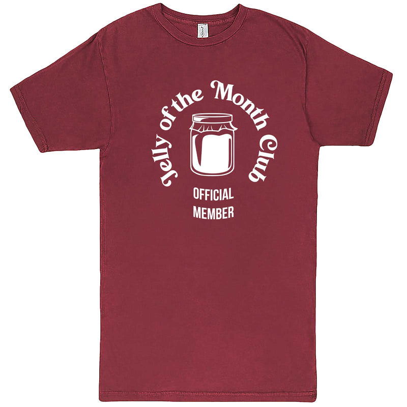  "Jelly of the Month Club" men's t-shirt Vintage Brick