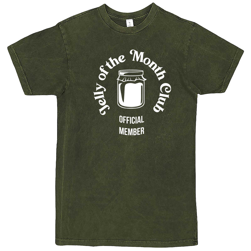  "Jelly of the Month Club" men's t-shirt Vintage Olive