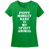 Puppy Monkey Baby Is My Spirit Animal Women's T-Shirt