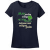 May You Live As Long As You Want And Never Want As Long As You Live Womens Tee