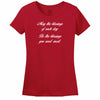 May The Blessings Of Each Day Be The Blessings You Need Most Womens T-Shirt