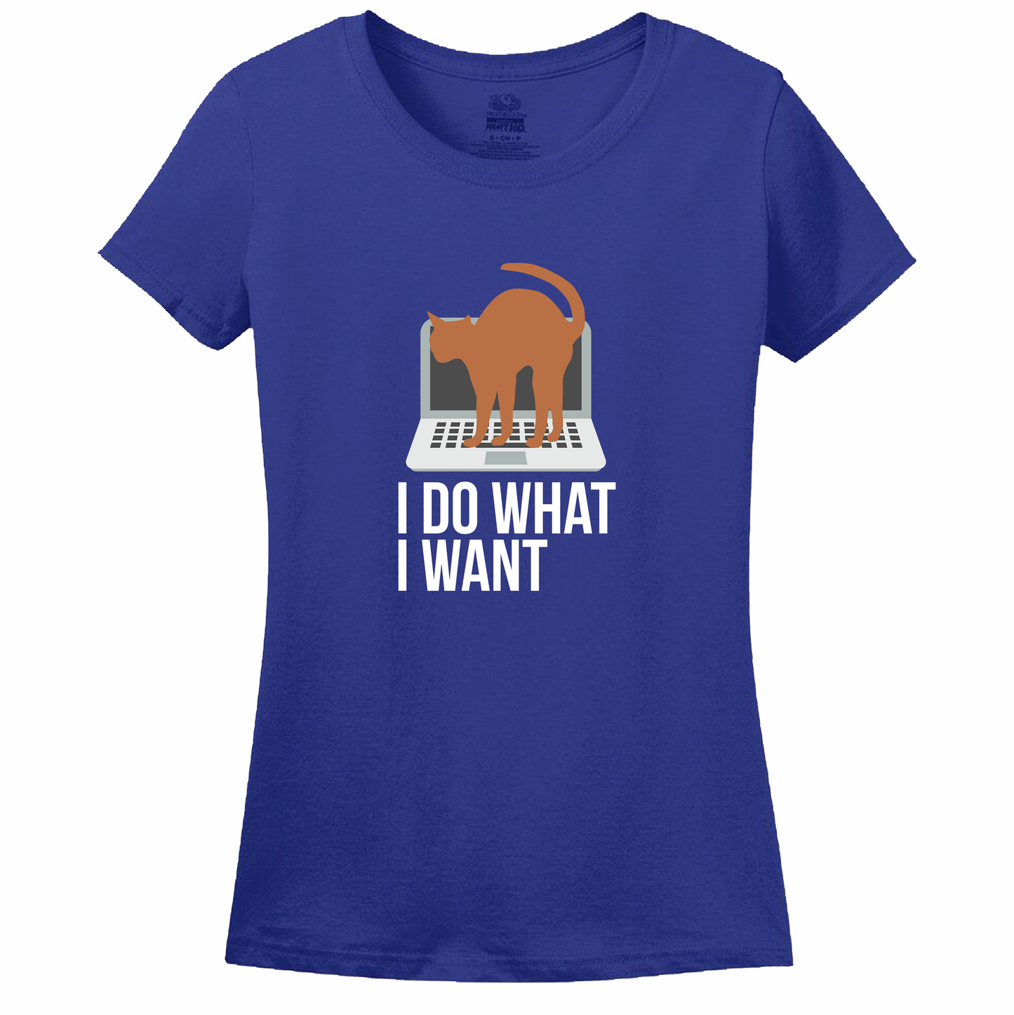 I Do What I Want Cat Women's Tee