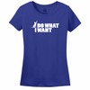 Cats Do What They Want Women's Tee