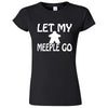  "Let My Meeple Go" women's t-shirt Black