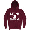 "Let My Meeple Go" hoodie, 3XL, Vintage Brick
