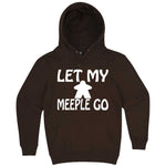  "Let My Meeple Go" hoodie, 3XL, Chestnut