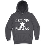  "Let My Meeple Go" hoodie, 3XL, Storm
