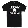  "Let My Meeple Go" men's t-shirt Black