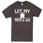 "Let My Meeple Go" men's t-shirt Charcoal