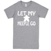  "Let My Meeple Go" men's t-shirt Heather-Grey