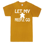  "Let My Meeple Go" men's t-shirt Mustard