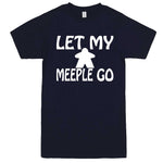  "Let My Meeple Go" men's t-shirt Navy-Blue