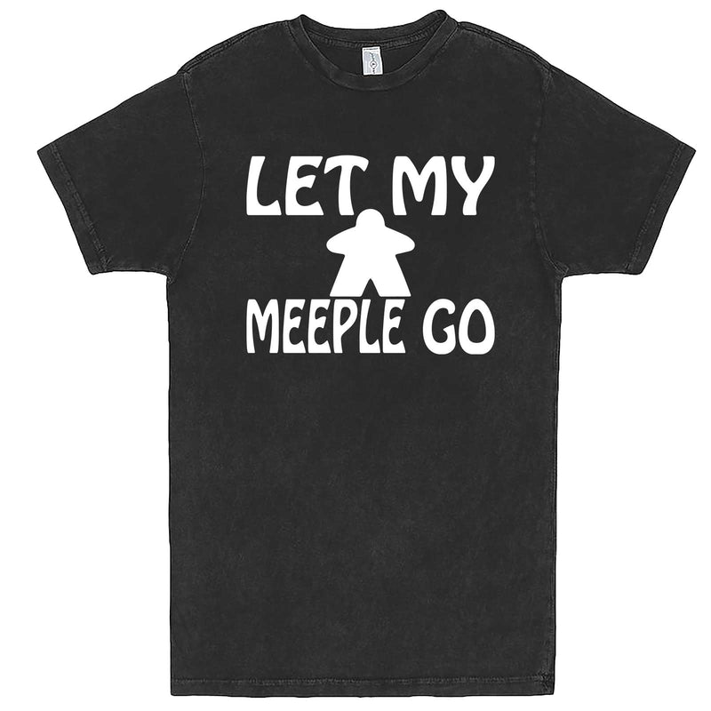  "Let My Meeple Go" men's t-shirt Vintage Black