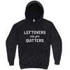 "Leftovers Are For Quitters" hoodie, 3XL, Vintage Black