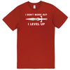 "I Don't Work Out, I Level Up - RPGs" men's t-shirt Paprika