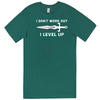  "I Don't Work Out, I Level Up - RPGs" men's t-shirt Teal