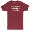  "I Don't Work Out, I Level Up - RPGs" men's t-shirt Vintage Brick