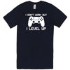  "I Don't Work Out, I Level Up - Video Games" men's t-shirt Navy