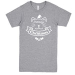  "Adorable Meowy Christmas kitty" men's t-shirt Heather-Grey
