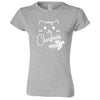  "Sweet Meowy Christmas kitty" women's t-shirt Sport Grey