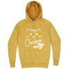  "Sweet Meowy Christmas kitty" hoodie, 3XL, Vintage Mustard