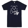  "Sweet Meowy Christmas kitty" men's t-shirt Navy-Blue