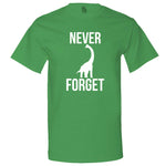  "Never Forget - Dinosaur" men's t-shirt Irish-Green