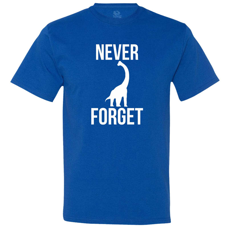  "Never Forget - Dinosaur" men's t-shirt Royal-Blue