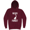  "Never Forget - Dinosaur" hoodie, 3XL, Vintage Brick