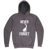  "Never Forget - Dinosaur" hoodie, 3XL, Vintage Zinc