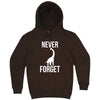  "Never Forget - Dinosaur" hoodie, 3XL, Chestnut