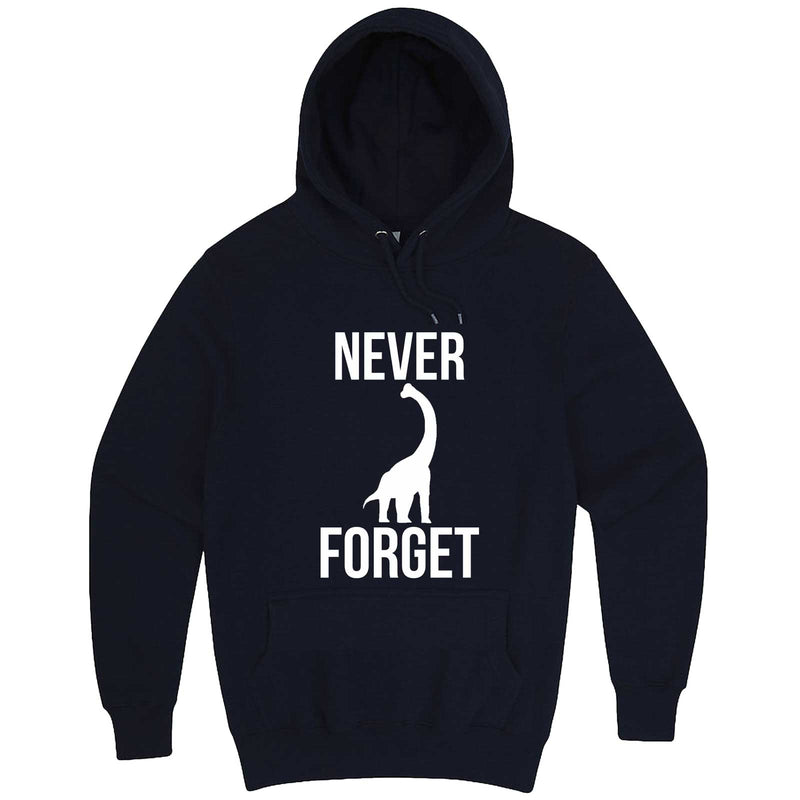  "Never Forget - Dinosaur" hoodie, 3XL, Navy