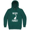  "Never Forget - Dinosaur" hoodie, 3XL, Teal