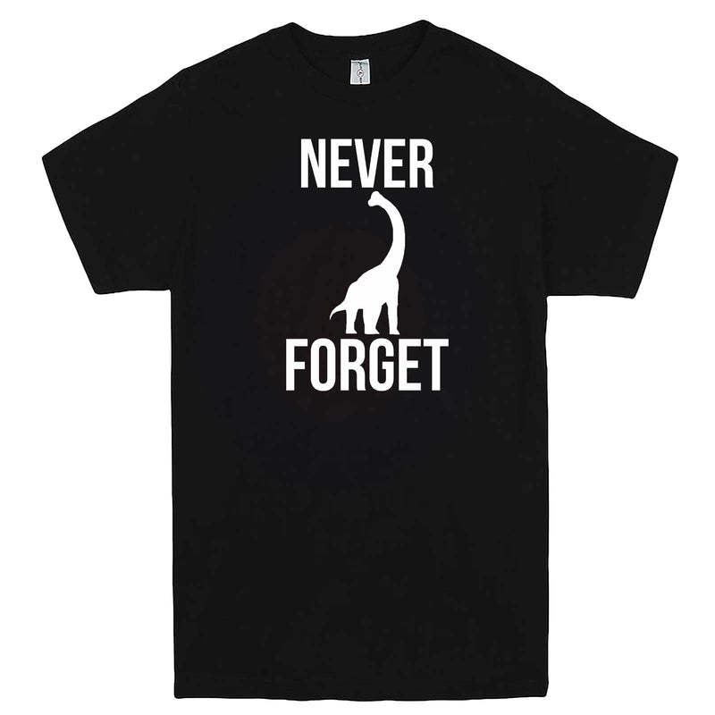  "Never Forget - Dinosaur" men's t-shirt Black