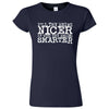  "I'll Try Being Nicer if You Try Being Smarter 2" women's t-shirt Navy Blue