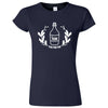  "Pah Rum Pum Pum Pum" women's t-shirt Navy Blue