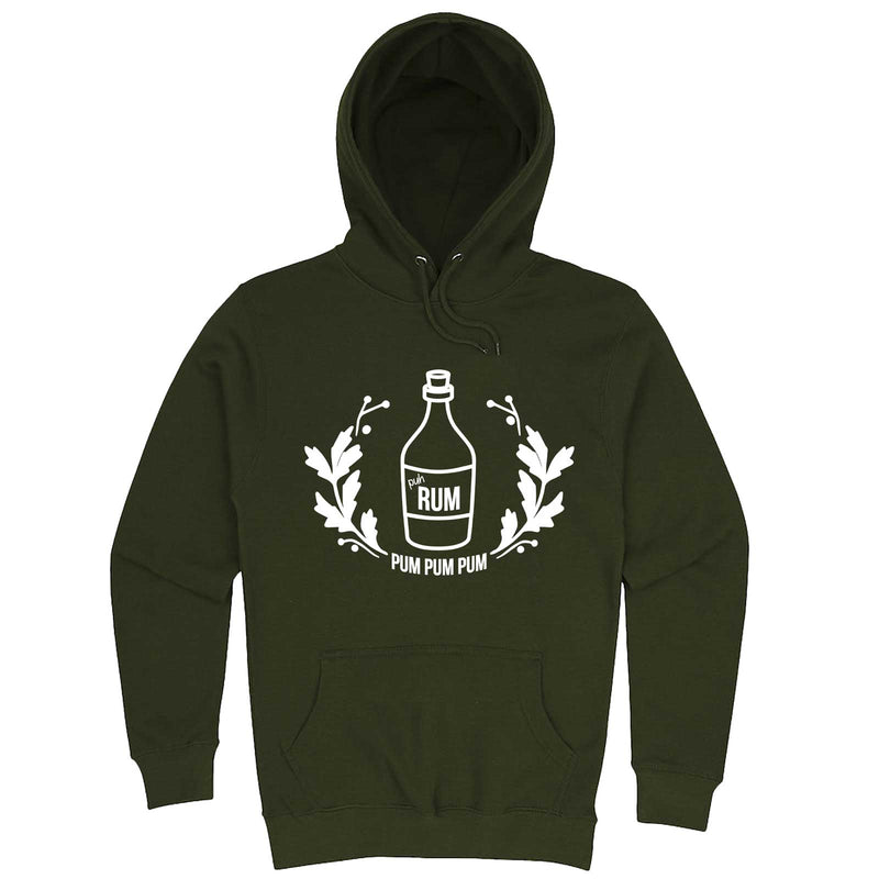  "Pah Rum Pum Pum Pum" hoodie, 3XL, Army Green