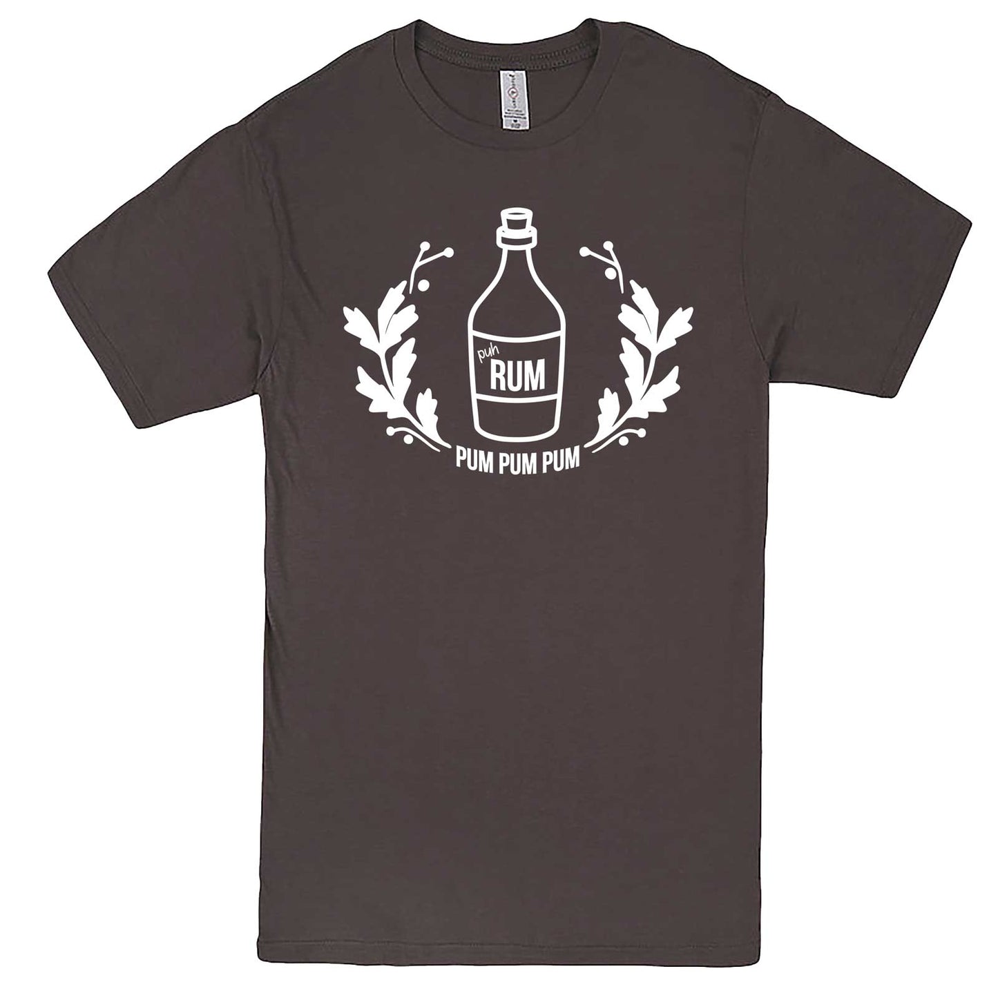  "Pah Rum Pum Pum Pum" men's t-shirt Charcoal