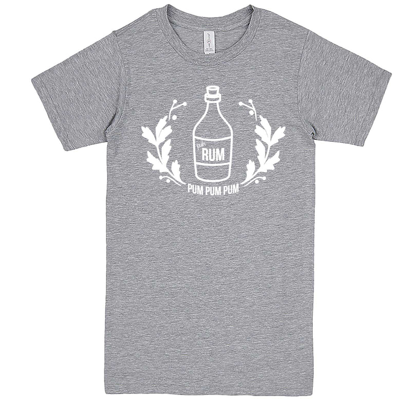  "Pah Rum Pum Pum Pum" men's t-shirt Heather-Grey