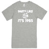  "Party Like It's 1985 - Puzzle Cube" men's t-shirt Heather Grey