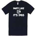  "Party Like It's 1985 - Puzzle Cube" men's t-shirt Navy